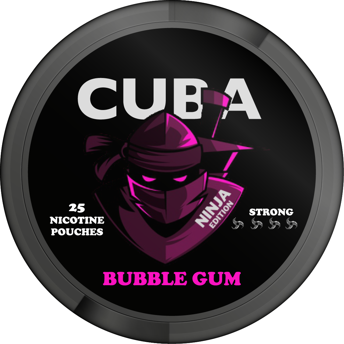 Cuba Ninja bolsita de nicotina Bubble Gum
