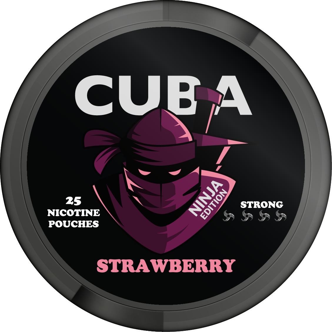 Cuba Ninja bolsita de nicotina Strawberry fresa