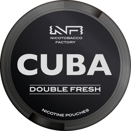 Cuba Black Double Fresh Mentolado