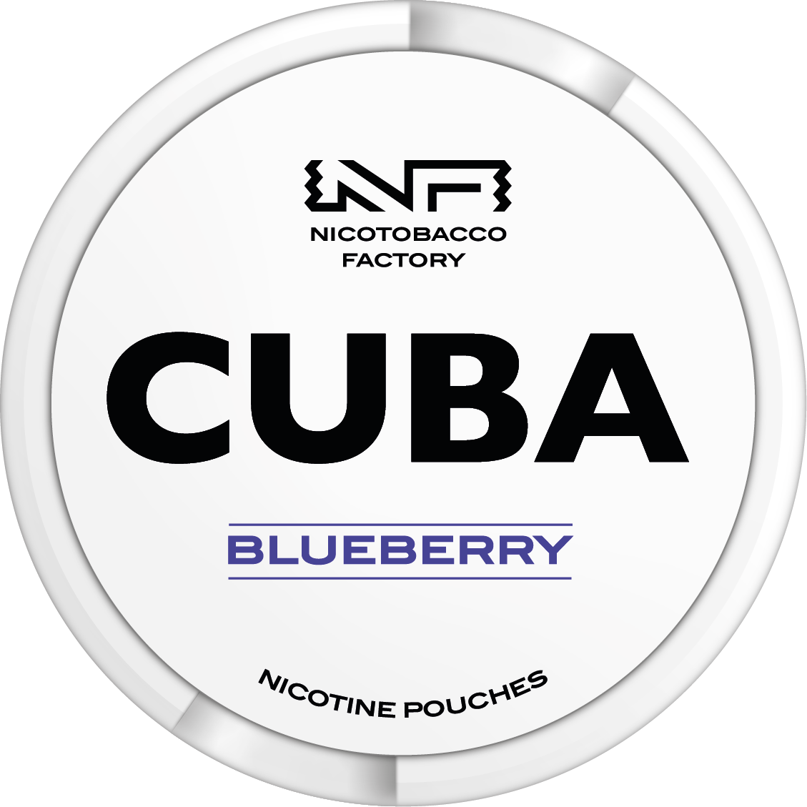 Cuba White Bolsita de nicotina blueberry