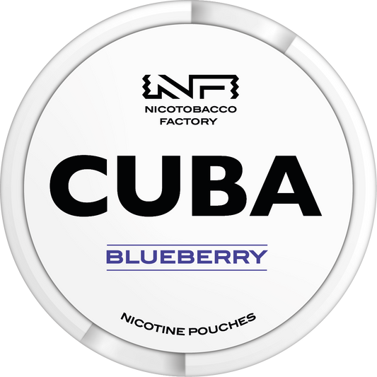 Cuba White Bolsita de nicotina blueberry